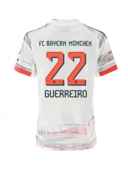 Bayern Munich Raphael Guerreiro #22 Replika Borta Kläder Dam 2025-26 Kortärmad